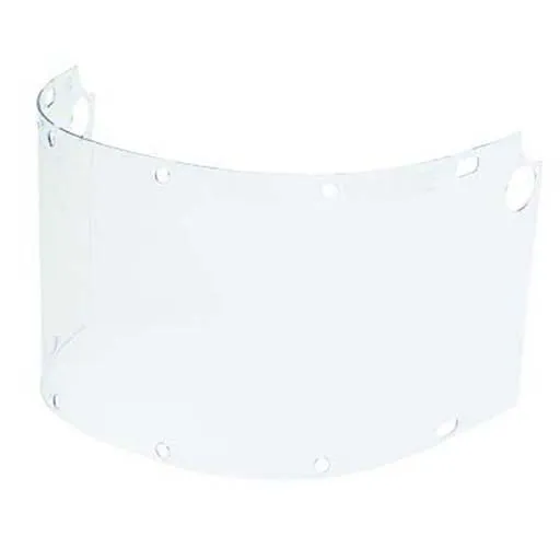 North Safety 6750CL Visor Clear – Dual Crown | 6750CL