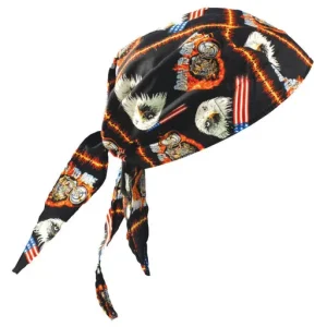 Comeaux Caps TN6 Tie Hat – Motorcycle | 561-TN6-MOT