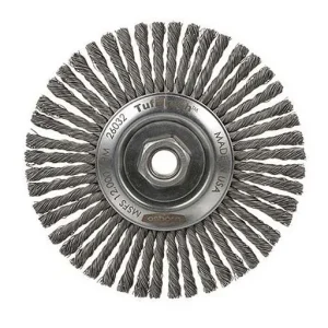 Osborn Crimped Wire Wheel Brush – 5-7/8 in – 5/8-11 – 0.02 in | 0002603200