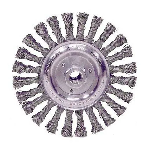 Osborn Crimped Wire Wheel Brush – 6 in – 5/8 in – 0.025 in | 0002604600