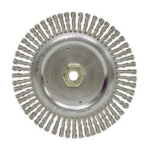 Osborn Knotted Wire Wheel Brush – 5/8-11 in – 0.02 in | 0002636900