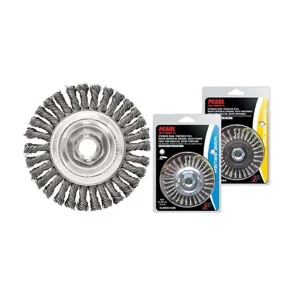 Pearl EXV Series Knot Wire Wheel Brush – 4 in | CLWBK458B-BULK