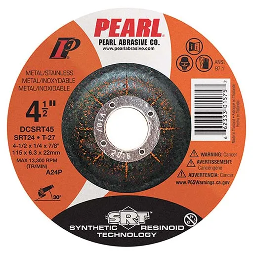 SRT Depressed Center Wheel – 5 in – 7/8 in | DCSRT50