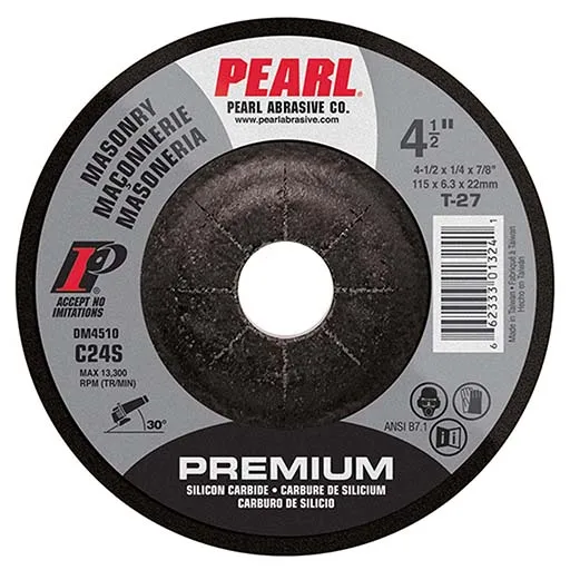 Pearl Depressed Center Wheel – 7 in – 1/4 in | DM7010H