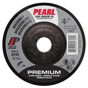 Pearl Depressed Center Wheel – 9 in – 1/4 in | DM9010H