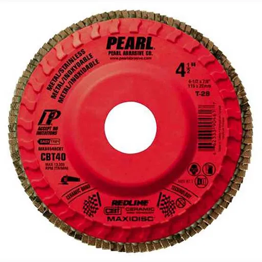Cbt – Redline MAX45 Flap Disc – 40 | MAX4540CBT
