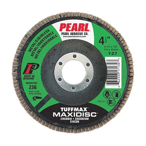 Maxidisc MAX4540 Flap Disc – Z40 | MAX4540Z