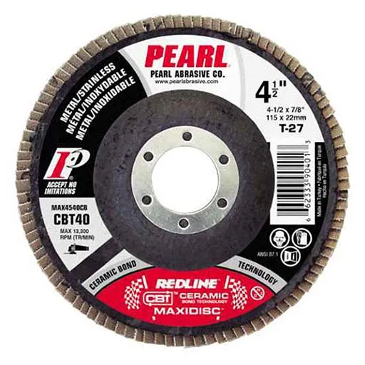 Maxidisc MAX4580 Flap Disc – 80 – Type 27 – Ceramic – 7/8 in | MAX4580CB