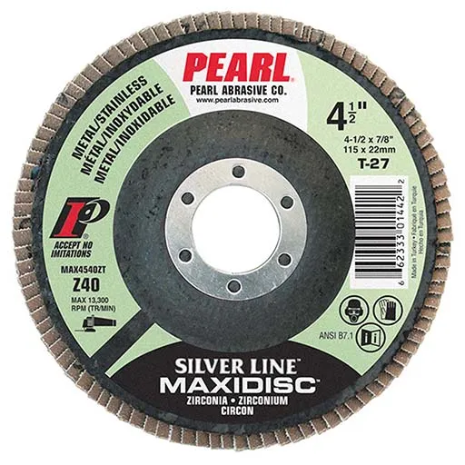 Maxidisc – Silver Line MX456 Flap Disc – Arbor | MX456Z9T