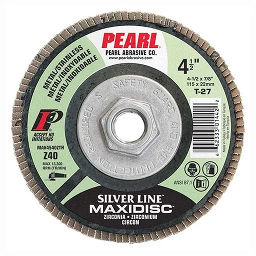 Maxidisc – Silver Line MX7 Flap Disc – Z40 | MX740ZTH