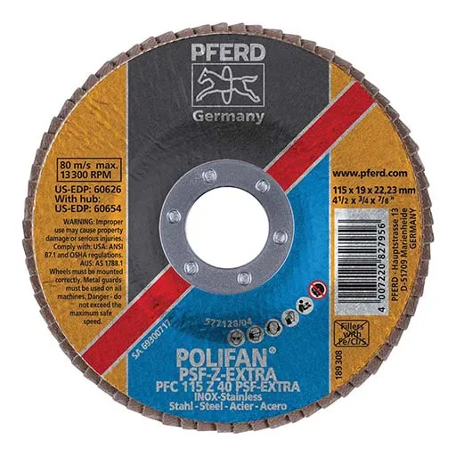 Polivlies – Pferdvalue Universal Line PSF Flap Disc – 40 | 60626