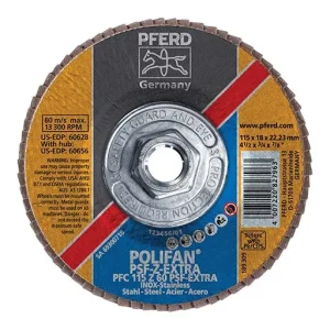 Polivlies – Pferdvalue Universal Line PSF Flap Disc – 60 – 13300 RPM | 60656