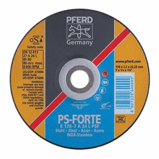 Polifan Performance Line SG Depressed Center Wheel – 7 in | 61110
