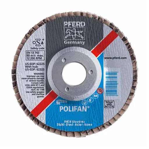 Polifan – Pferdvalue Performance Line SG Z Flap Disc – Type 27 – Arbor | 62176
