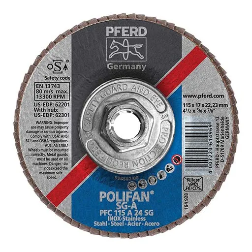 Polifan – Pferdvalue Performance Line SG Z Flap Disc – 40 | 62288