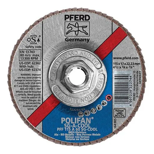 Polifan – Pferdvalue Performance Line SG A-COOL Flap Disc | 62374