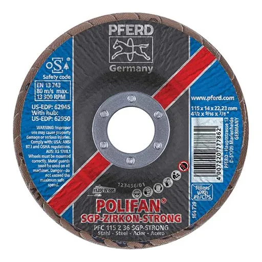 Polifan – Pferdvalue Special Line SGP Z-STRONG Flap Disc – 36 | 62945