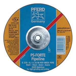 Polifan Universal Line PSF Depressed Center Wheel – 9 in – 6600 RPM | 63417