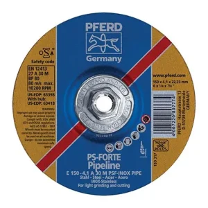 PFERD Universal Line PSF Depressed Center Wheel – 6 in | 63418