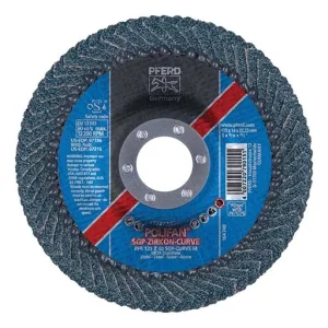 Polifan – Pferdvalue Special Line SGP Z-CURVE Flap Disc – 5 in – 12200 RPM – Arbor | 67196