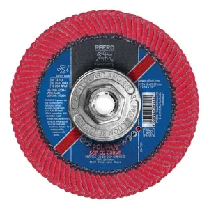 Polifan – Pferdvalue Special Line SGP CO-CURVE, Special Line SGP CURVE Flap Disc – 5/8-11 – Threaded Hole – Large