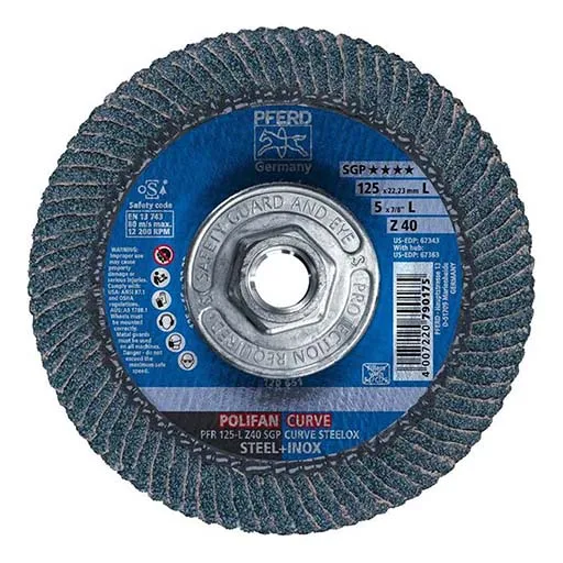Polifan – Pferdvalue Special Line SGP Z-CURVE Flap Disc – 40 | 67371