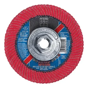 Polifan – Pferdvalue Special Line SGP CO-CURVE Flap Disc – 60 – 5/8-11 in | 67405