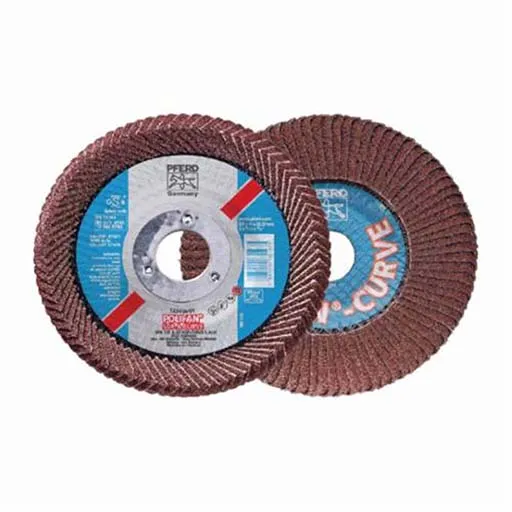 Polifan – Pferdvalue Special Line SGP-PLUS CURVE-ALU Flap Disc – 7/8 in – Arbor – 13300 RPM