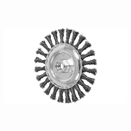 PFERD Knot Wire Wheel Brush – 6 in – 1-1/4 in – 15000 RPM | 82477
