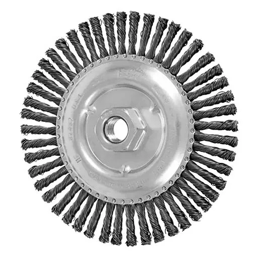 PFERD Knot Wire Wheel Brush – 6 in – 1-1/8 in – 12500 RPM | 82487P