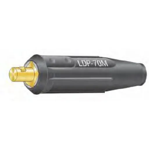Profax Lenco Dinse Type Machine Plug – Cable Connector Male – 350 A | PXLDP-70M