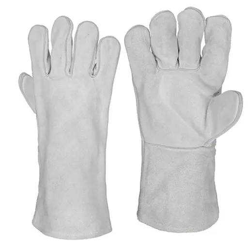 PROSTAR 1000 Standard Split Cowhide Stick Welding Glove, Lined, Large | PPRS1000