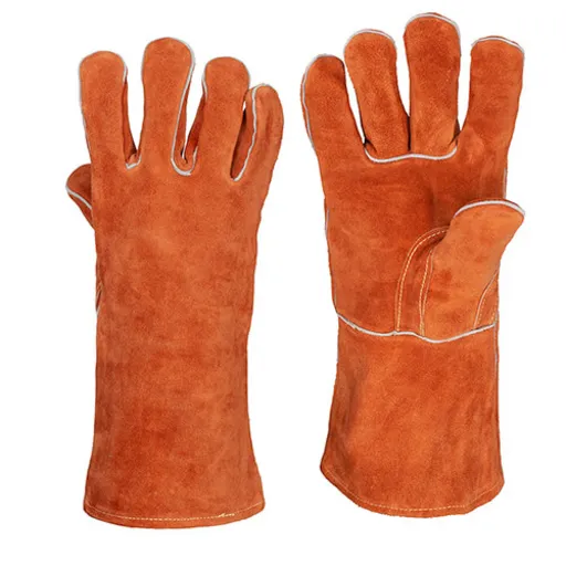 PROSTAR 1010 Select Split Cowhide Stick Welding Glove, Lined, Large | PPRS1010