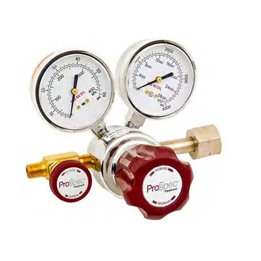 Prostar 2002 High Purity Regulator – 4000 psi – 40 psi – CGA-590 – Diaphragm Valve 1/4 in MNPT