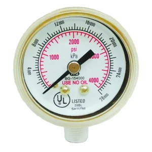 Prostar GAUGE 1-1/2 STL 4000PSI PRS | 20103