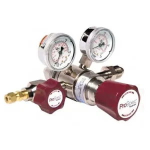 Prostar 3012 High Purity Regulator – 4000 psi – 250 psi – CGA-590 – Diaphragm Valve 1/4 in Tube – Nickel-Plated