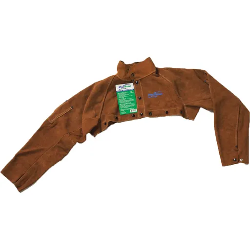 Prostar Leather Cape Sleeve – Premium Dark Brown Cowhide – Medium | PRS3821M