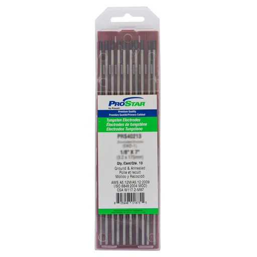 Prostar Tungsten Electrodes 1/8″ X 7″, | 18-7GZ