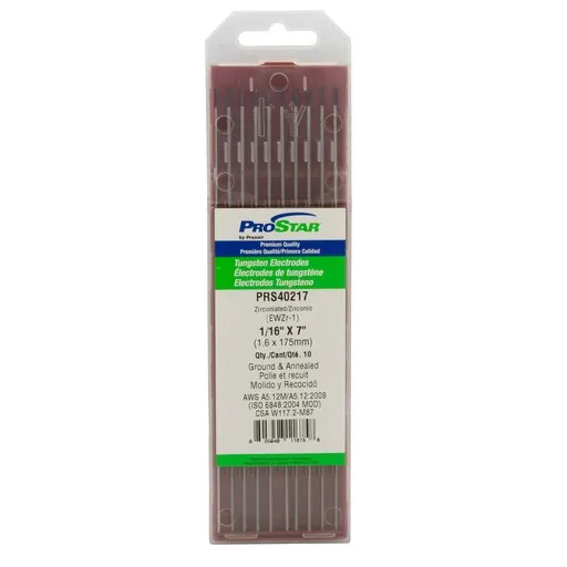 Prostar Tungsten Electrode 1/16″ X7″ | 116-7GZ