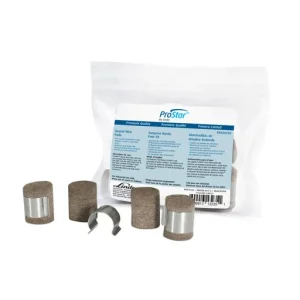 PROSTAR Wire Lube Pad, 6 Round, Premium Treated Pads, 6 Clips | P-LUBE-6
