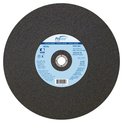 PROSTAR Chop Saw Wheel, 14″ x 3/32″ x 1″, General Purpose, Type 1 | PRS51008