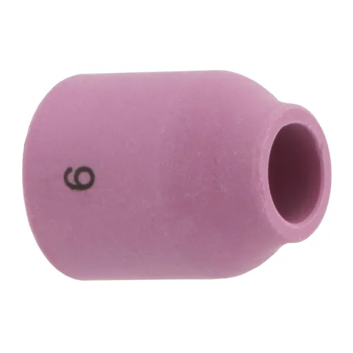 PROSTAR Alumina TIG Cup, Small Gas Lens, #6, 3/8″ x 1″ | 53N60