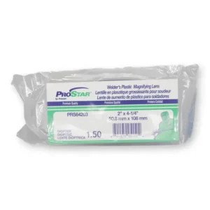PROSTAR Polycarbonate Plastic Magnifying Lens, 1.50 Diopter, 2″ x 4.25″ | 64203