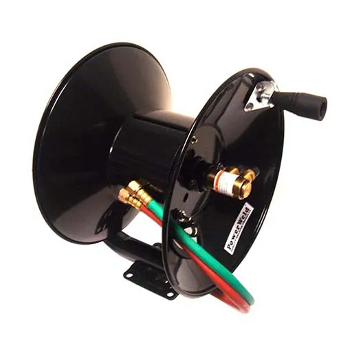 Powerweld Retractable Twin Welding Hose Reel – 100 ft – 5-1/2 | RHR100
