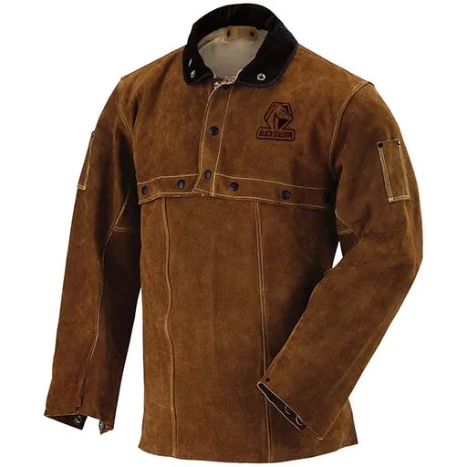 Black Stallion 220CS Cape Sleeves & 20″ Bib – Cowhide | 60-0013