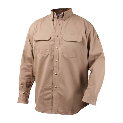 Black Stallion FS7 Welding Shirts – Large | 60-8039-LG