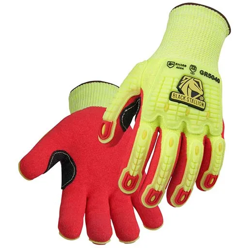Black Stallion AccuFlex GR5040-HR Impact Resistant Glove – Large | GR5040-HR-LRG