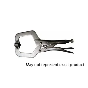 Realgear C Clamp Locking Plier – 18 in, with Swivel Pads | 692018