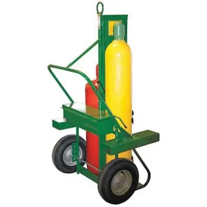 Saftcart CYL CART W/FIRWALL & FORK LIFT | 552-16FW-FL