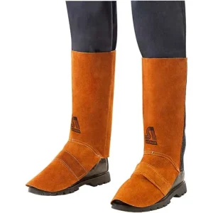STEINER Leggings – Cowhide Leather – 12 High Leg Cover x 9 Long Shoe Flare | 12186